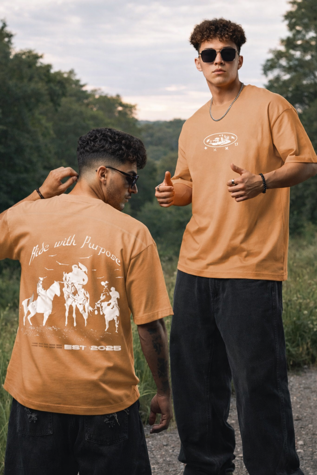 over sized T-shirts